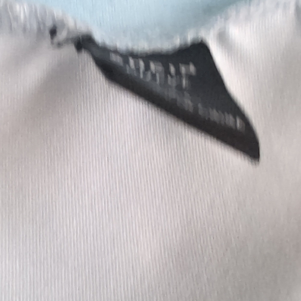 Chic Blue Hombre short sleeve shirt.